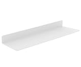 XHEILZOP Wandregal Schwebende Regale mit LED-Licht, Eingebaute...