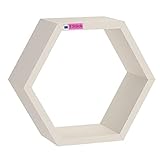 Velano Hexagon Regal - 3er Set Wandregal - Schweberegal - Hängeregal...