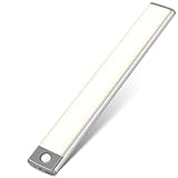 Bewegungsmelder Schrankleuchten, 60LED USB Wiederaufladbar Batterie...