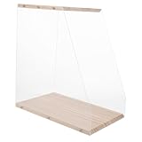 MAGICLULU Cd- Rack Vinyl Record Storage Buch Display Case Compact...