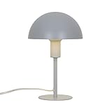 Nordlux Ellen Mini Tischleuchte Grau – Kompakte E14-Tischlampe mit...