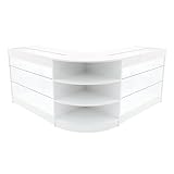 Weißes Verkaufstresen-Set Apollo LED-Beleuchtung K1200 LM60...