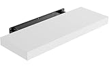 STOREMIC Wandregal, Regale Weiß Wand 40cm, 1er-Set Schweberegal...