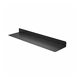 Schweberegale, Wandmontage, Metall-Wandregale mit LED-Lichtleiste für...