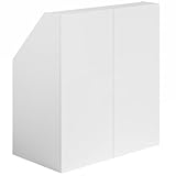 Bellamio Aland Dachschräge Regal in weiß – Dachschrägenschrank...