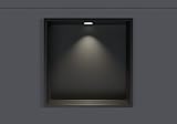 BERNSTEIN® Wandnische aus Edelstahl NT303010X mit LED-Beleuchtung–...