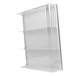 Lurrose Verstellbare Acryl displaybox mit Tür Wandmontage...