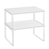 SONGMICS Gewürzregal, 2er Set, Küchenregal, Küchen-Organizer,...