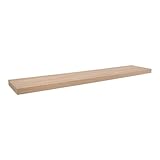 Velano - Bücherregal Wand - Wandregal 118x23.5 cm - Regal Wand -...