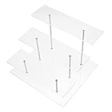 Yardenfun Acryl Displaysäule Für Schmuck Und Figuren Lagiger...