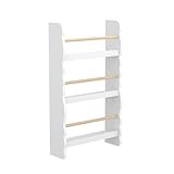 CADANI Wandregal Liro Montessori Bücherregal, Schweberegal 3 Etagen,...