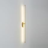 YFMYY Moderne LED-Bilderleuchten in Gold, neutrales Licht, Lange...