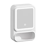 Schminktisch-Wandspiegel – integriertes Regalsystem,...