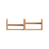 CD-Regal aus Holz – Desktop-Magazin-Display & Büro-Aktenregal,...