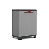 Keter Stilo Kunststoffschrank, niedrig, BxTxH: 68x39x90cm,...