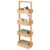 bremermann Bambus Standregal // 4 Ablagen // ca. 28 x 88 x 16 cm...