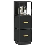 Hzuaneri Badezimmerschrank, Badregal mit 2 Schubladen, Schmaler...