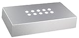 VIP-LASER LED LEUCHTSOCKEL | 10 weiße LED | Farbe Silber| Optimal um...