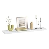 eSituro Wandregal, schwebendes Regal für Wandmontage, Schweberegal...