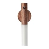 LIWEARE Wandleuchte LED Nachtlicht, USB Wiederaufladbar Holz Lampe...