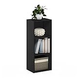 Furinno Luder 3-stufiges Bücherregal mit offenem Regal, Blackwood,...