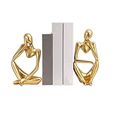 Buchstützen, moderne helle luxuriöse Ornamente Bücherregal Regale...