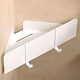 Dolvhin Duschablage ohne Bohren Ecke | Edelstahl Eckregal Dusche |...