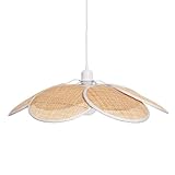 LEDKIA LIGHTING - Hängeleuchte Rattan Nirvana | Geflochtenes Design |...