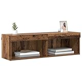 vidaXL TV-Schrankset Altholz 100 x 30 x 30 cm Holzwerkstoff,...