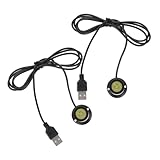 HOMSFOU USB LED Mini Spotlight Für Innenräume Verstellbare...