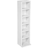 TecTake CD DVD Ständer Regal für bis zu 102 CDs - Diverse Farben -...