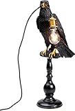 Kare Design Tischleuchte Animal Sitting Crow, Polyresin, Schwarz,...