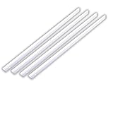 LUXULA 4er Set LED Unterbauleuchte mit Schalter - Lichtleiste 120cm...