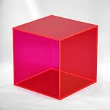 Hansen Deko Box/CD Box/Regalwürfel aus Acrylglas; 150 x 150 x 150 mm;...