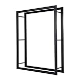 Loywe Kaminholzregal 120x25x160cm Kaminholzhalter Brennholzregal...