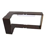 Generisch LED-Eckregal, Beleuchtungsdisplay, 15,62x7,79x2,83 Zoll...