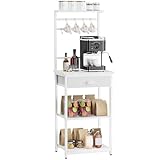 YMYNY Küchenregal, Bäckerregal, Kaffee Organizer, Kaffeebar, 5...