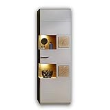 Stella Trading FUN PLUS 2 Große Vitrine in Basalt mit schönen...