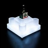 VGVSBG Weinflaschen-Ausstellungsständer, 5 Gitter, buntes/weißes...