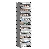 SONGMICS Schuhregal, Steckregal, Regalsystem, Schuh-Organizer,...