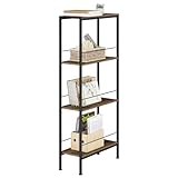 WOLTU Regal, Nischenregal mit 4 Ebenen, Küchenregal Gewürzregal...