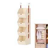 Hängender Kleiderschrank Und Regale – 4-stufiger Kleider-Organizer,...