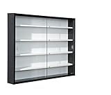 Inter Link - Sammlervitrine - Hängevitrine - Wandregal - Glasvitrine...