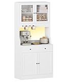 KIMENICH Küchenschrank mit Arbeitsfläche, Buffetschrank mit...