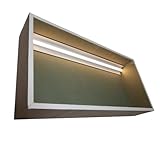 Alupona Duschnische doppelt mit Beleuchtung I 2x 30 cm x 30 cm I LED...