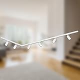 BRILONER - Schienensystem Rail Komplettset, 6x GU10 Spots schwenkbar,...