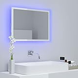 Tidyard LED Badspiegel Wandspiegel Badezimmerspiegel Lichtspiegel...