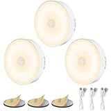 14 LEDs Nachtlicht mit Bewegungsmelder, 3 Stück Heller Nachtlampe, 3...
