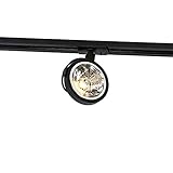 QAZQA - Modern 1-phasiger SchienenSpot I Spotlight I Deckenspot I...