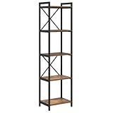 vidaXL Bücherregal Altholz 40 x 30 x 153 cm Holzwerkstoff,...